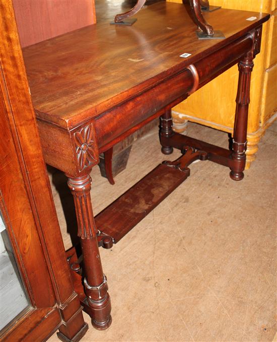 Victorian mahogany side table